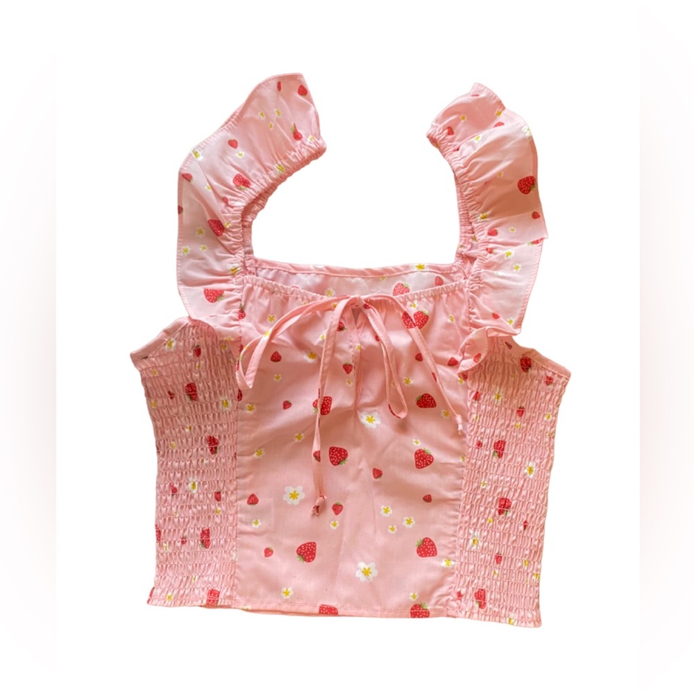 NEW Strawberry Pink Top S
